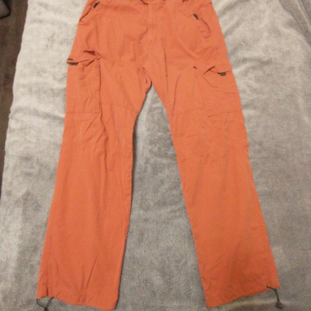 MAVI DRAWSTRING CARGO PANTS / JEANS IN ORANGE